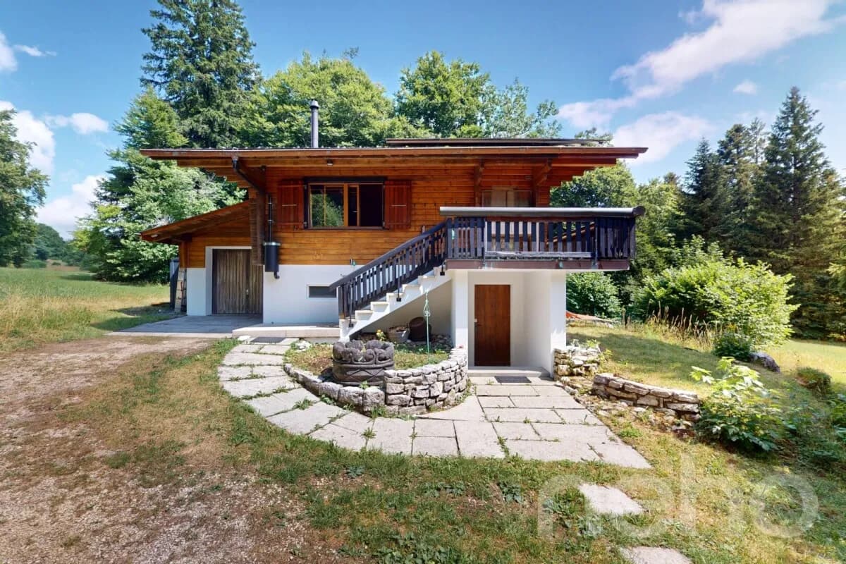 Chalet d?exception avec vue panoramique et exposition plein sud