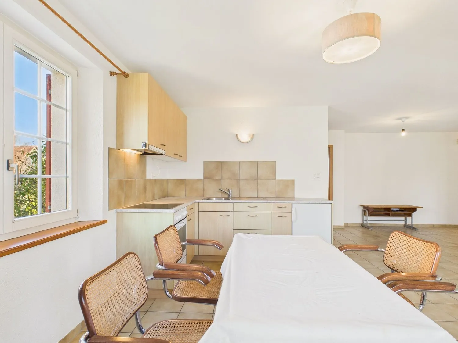 Günstige 3-Zimmer-Wohnung in ruhiger Lage am Bach in Brislach