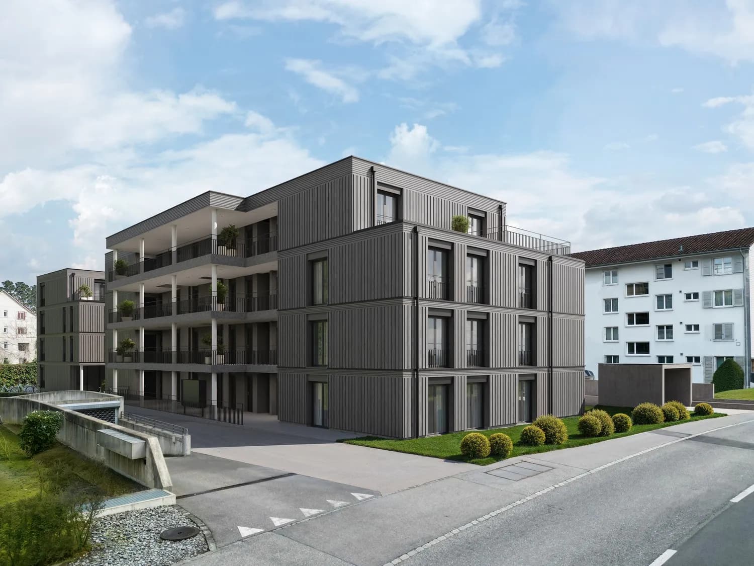 Erstvermietung: Überbauung Kräuchi Areal Modernes Wohnen an der Emme