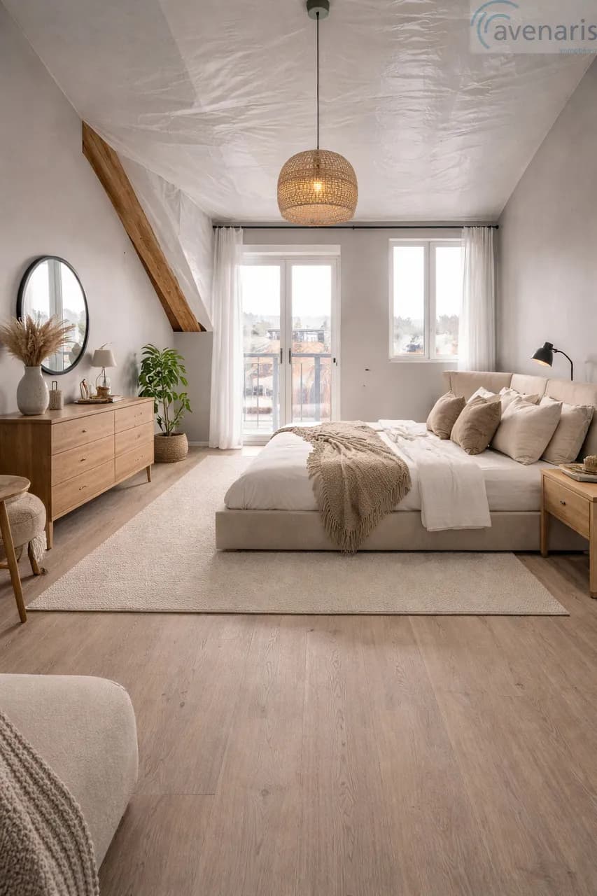 Moderne 4.5-Zimmer-Dachwohnung mit Weitblick und schöner Aussicht