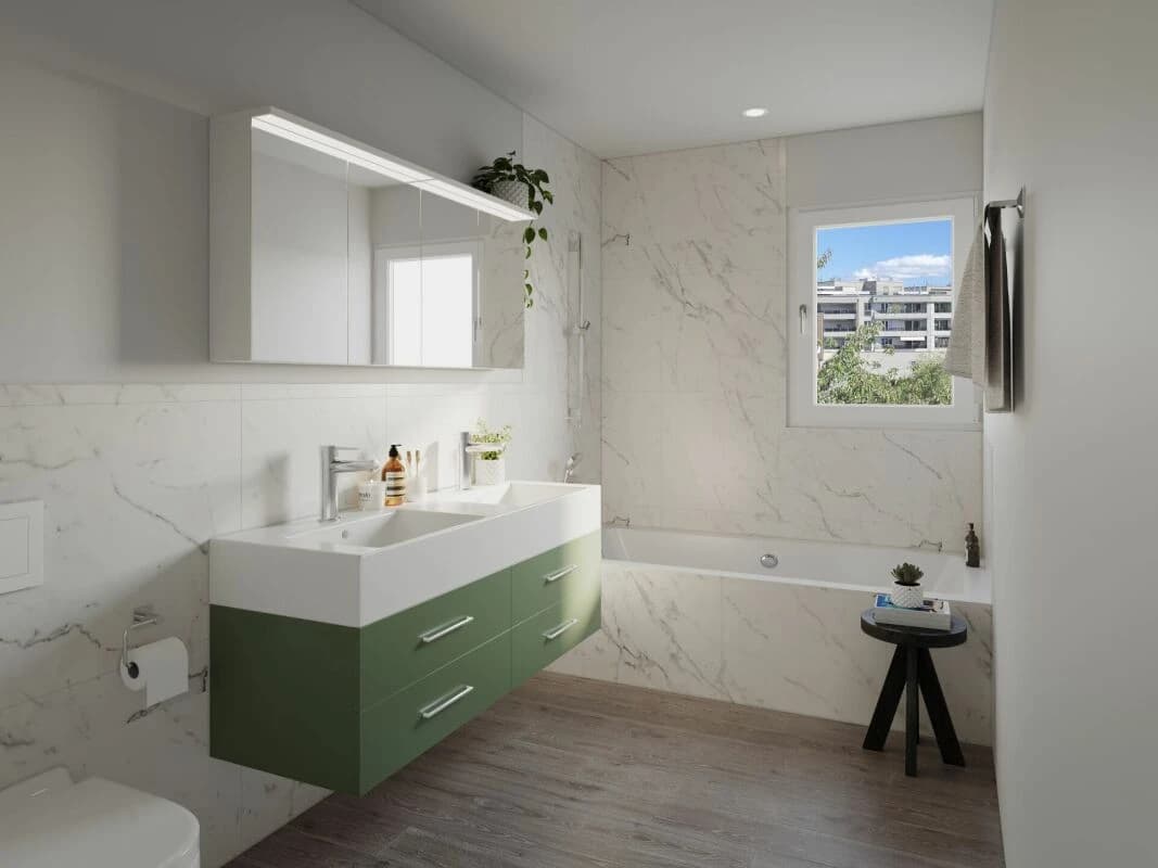 Neubau-Attikawohnung mit grosszügiger Terrasse