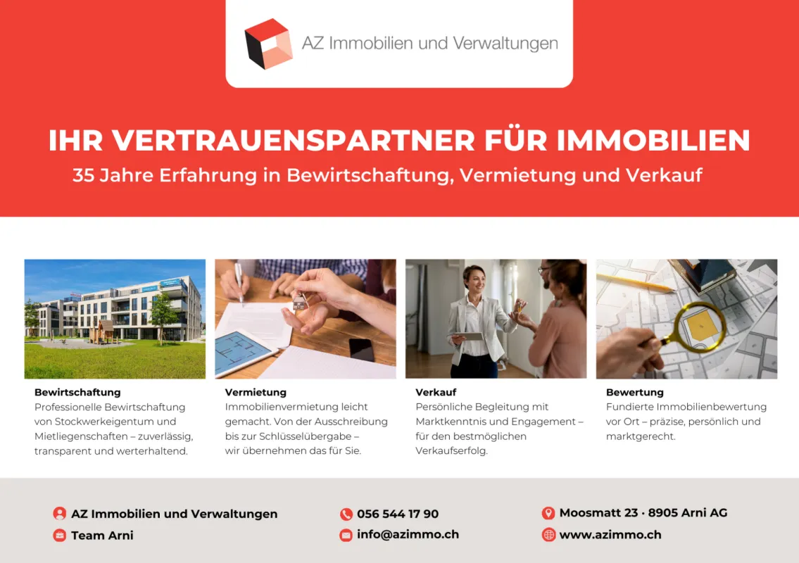 Ankommen, wohlfühlen, zuhause sein - Wohnen in Rothrist