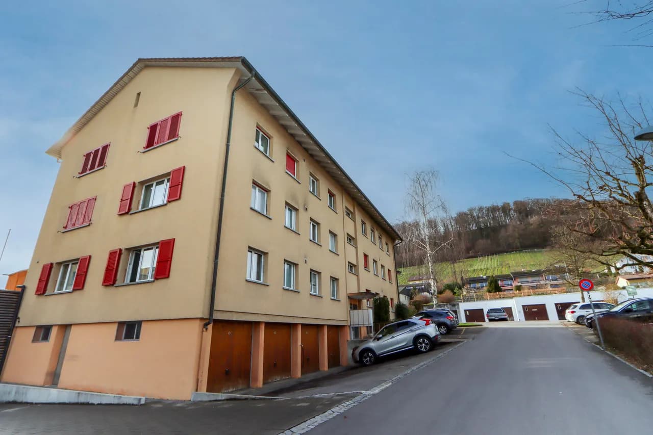 Schöne Erdgeschosswohnung mit grosser Terrasse