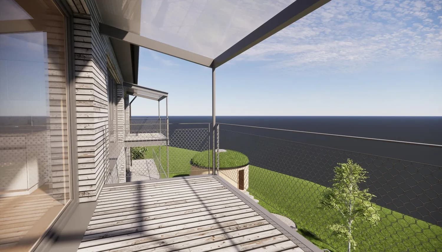 Ökologische 4.5-Zimmer Dachwohnung in Wienacht-Tobel (Neubau)