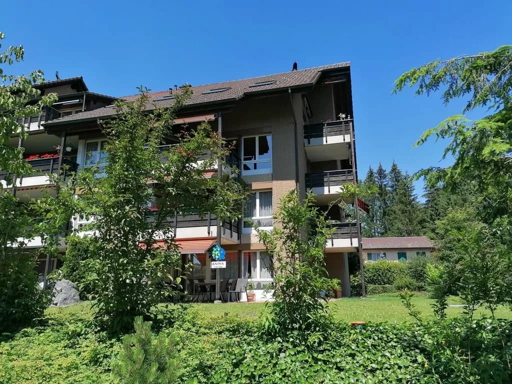 Heimelige Dachwohnung mit Cheminée