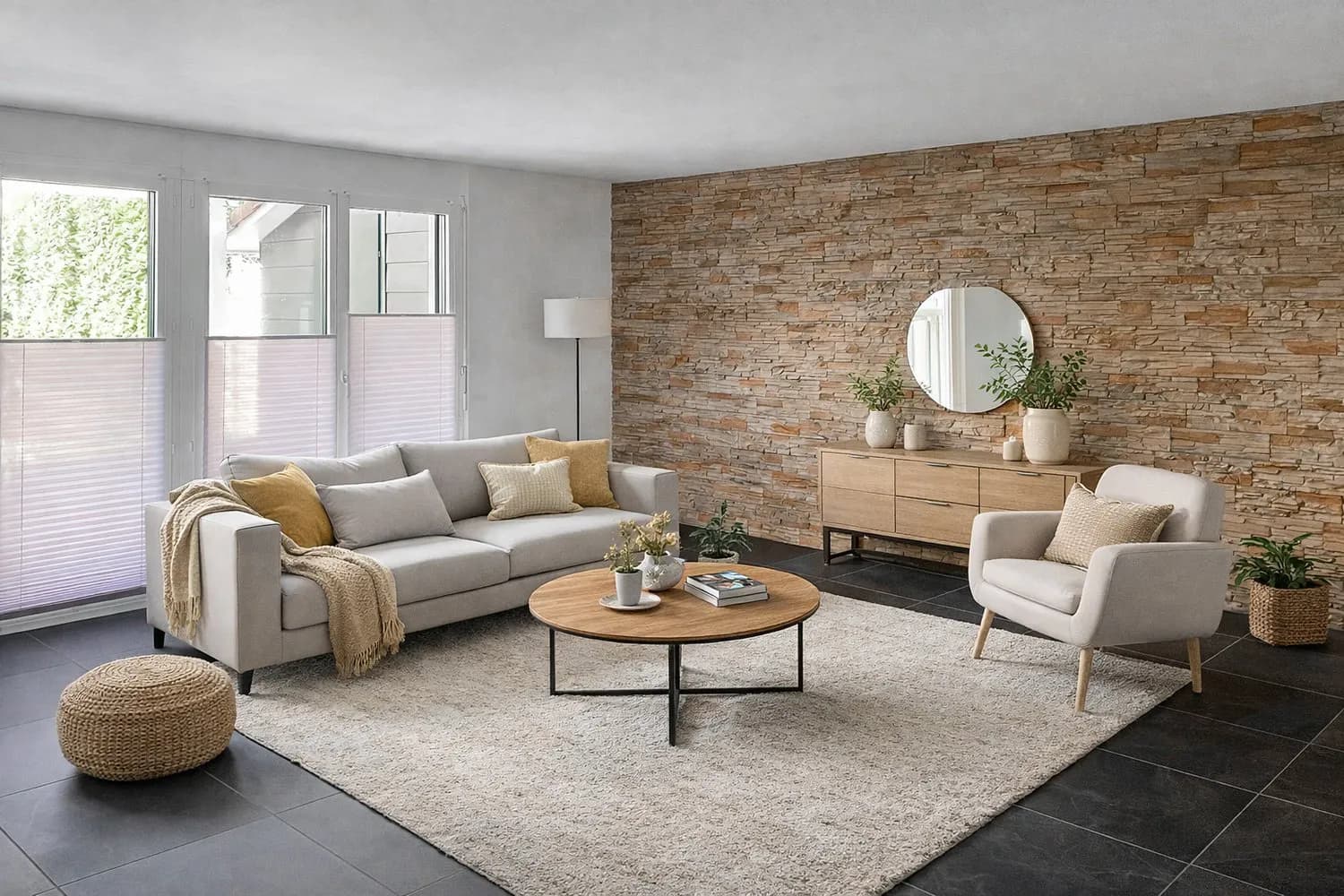 VIEL STIL & PLATZ - MODERNES ECKHAUS