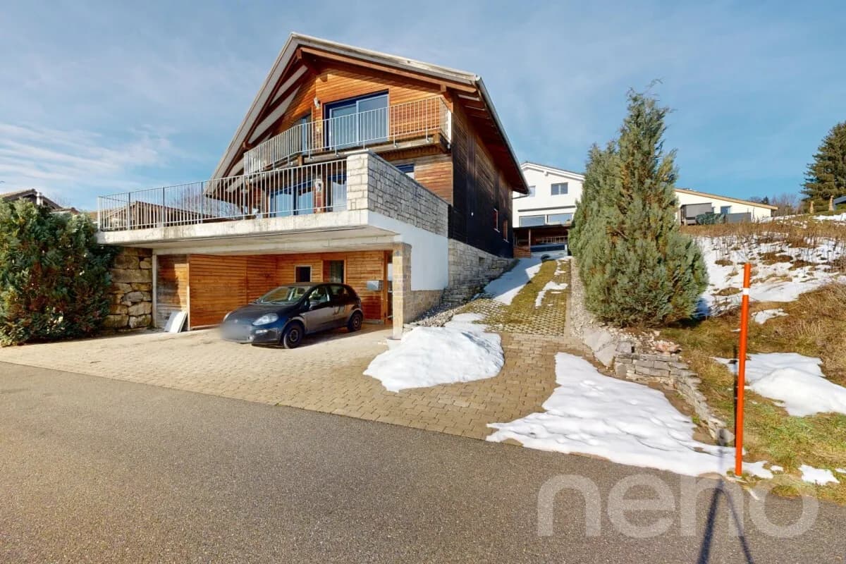 Villa individuelle unique, vue panoramique des Alpes, sauna et jacuzzi