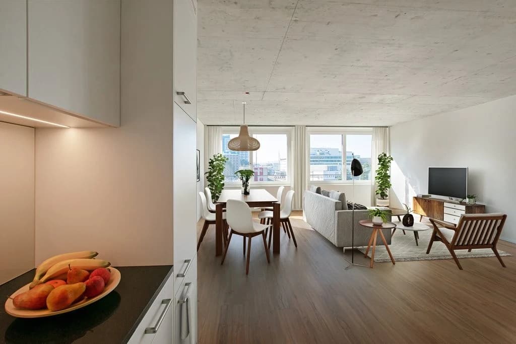 Moderne 2.5-Zimmerwohnung am Bahnhof Bümpliz Nord