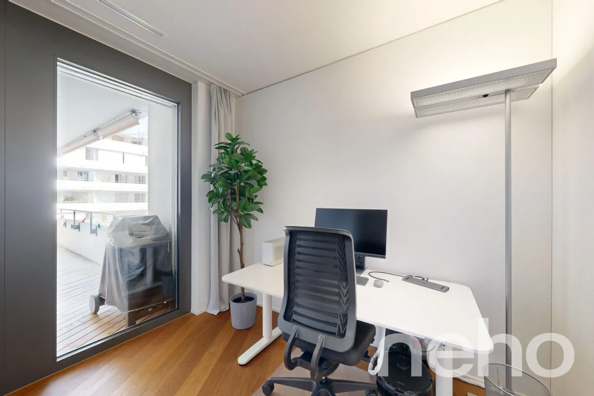 Urbanes Wohnen in Zürich - 3.5-Zimmer-Wohnung mit zusätzlichem Büro