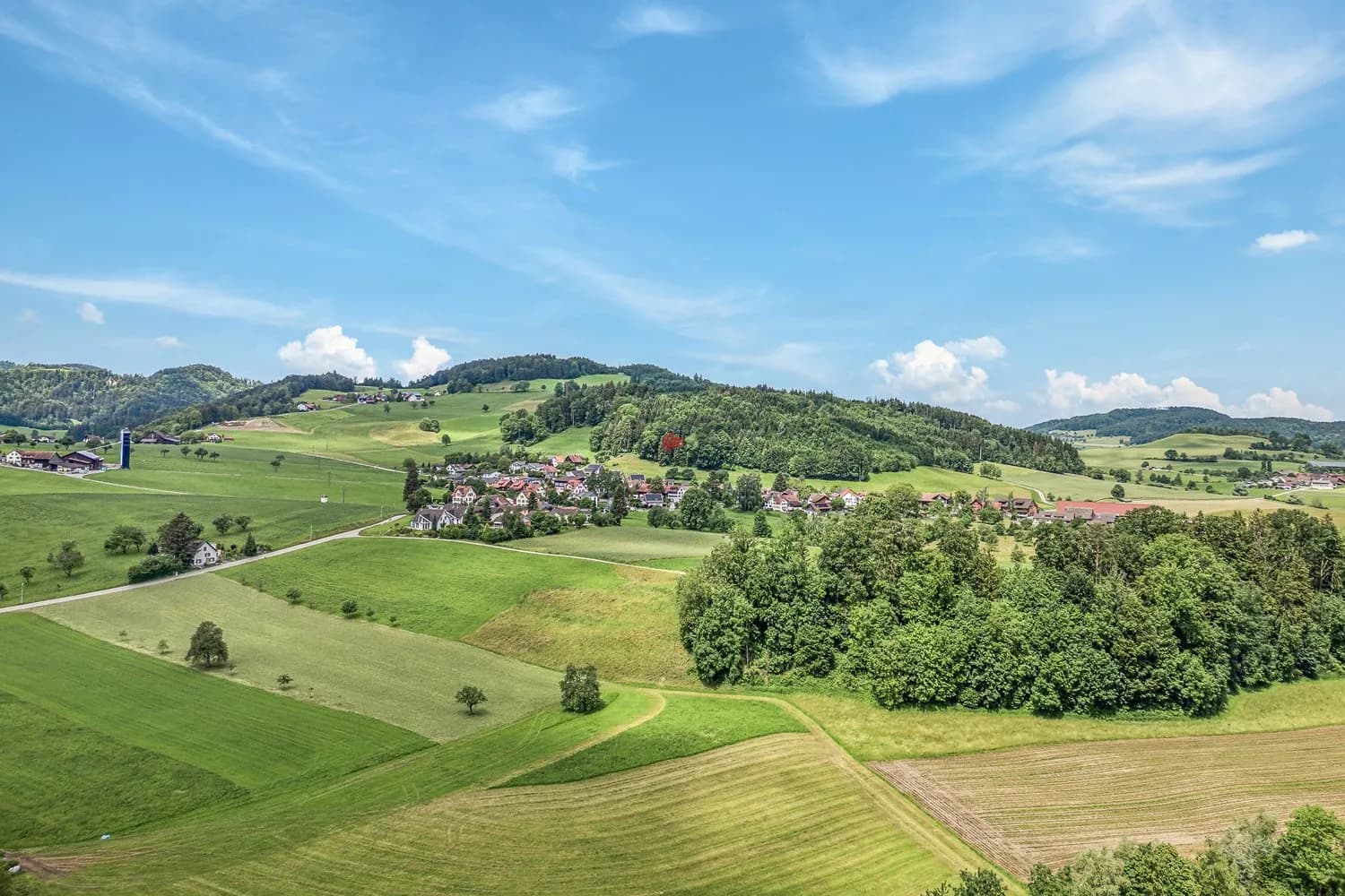 Wohnen mit Garten, Weitblick und Privatsphäre