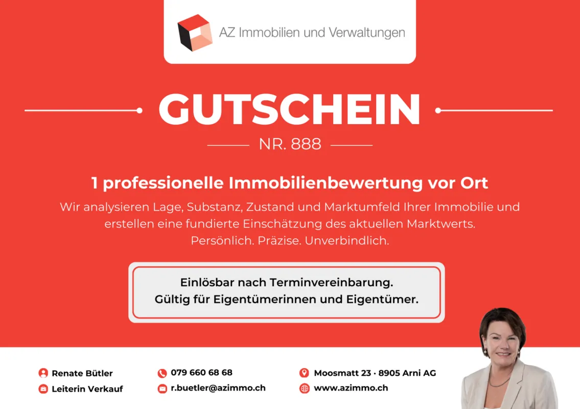 Möbliertes Einzelzimmer in Unterlunkhofen