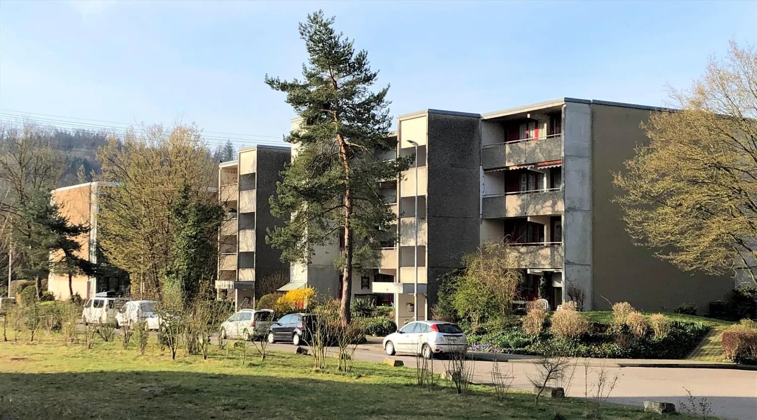 Herrlich grüne Umgebung