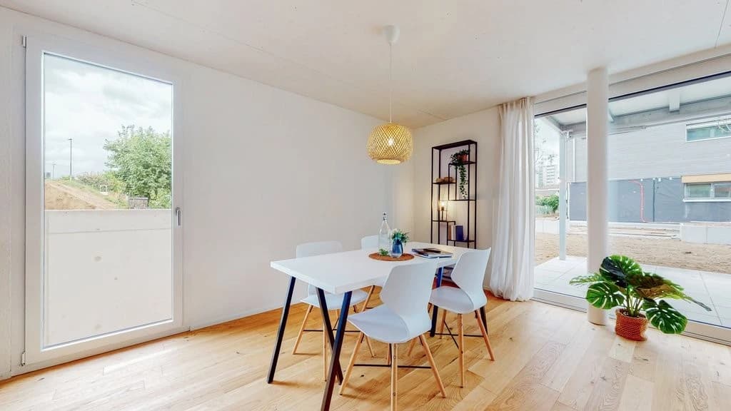 Grüne Nachbarschaft, städtische Nähe