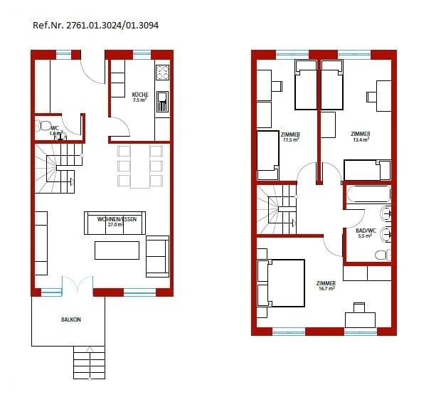Hübsche Maisonette-Wohnung im Zentrum von Bischofszell!