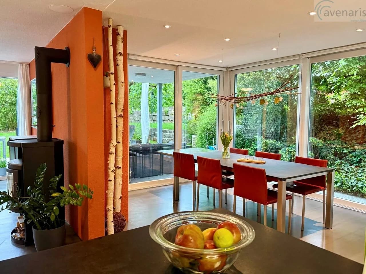 Doppeleinfamilienhaus mit grossem Gartenparadies nahe am Waldrand