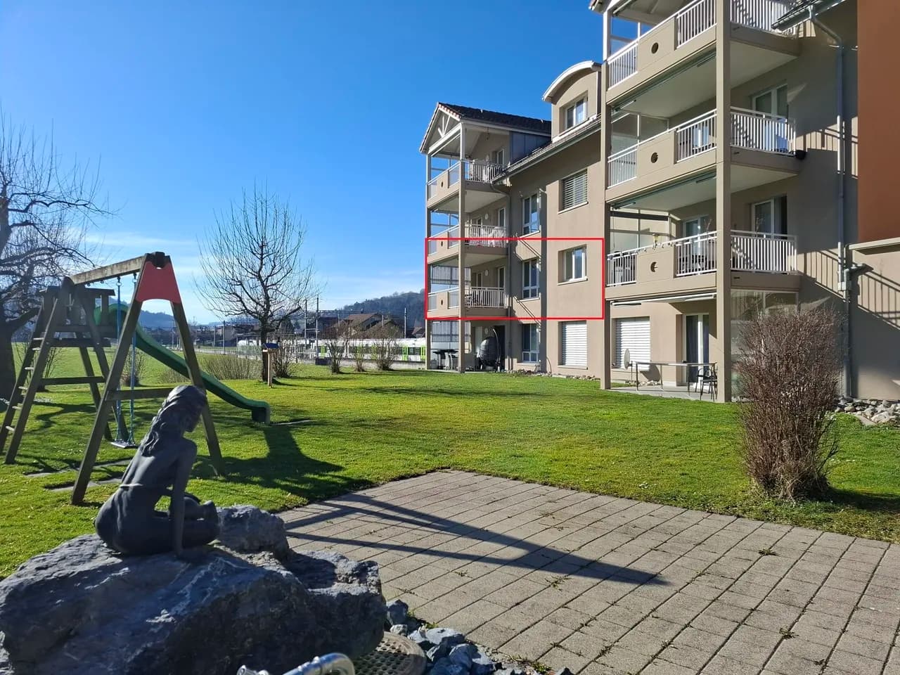 Helle 4½-Zimmer-Wohnung mit Weitblick ins Grüne