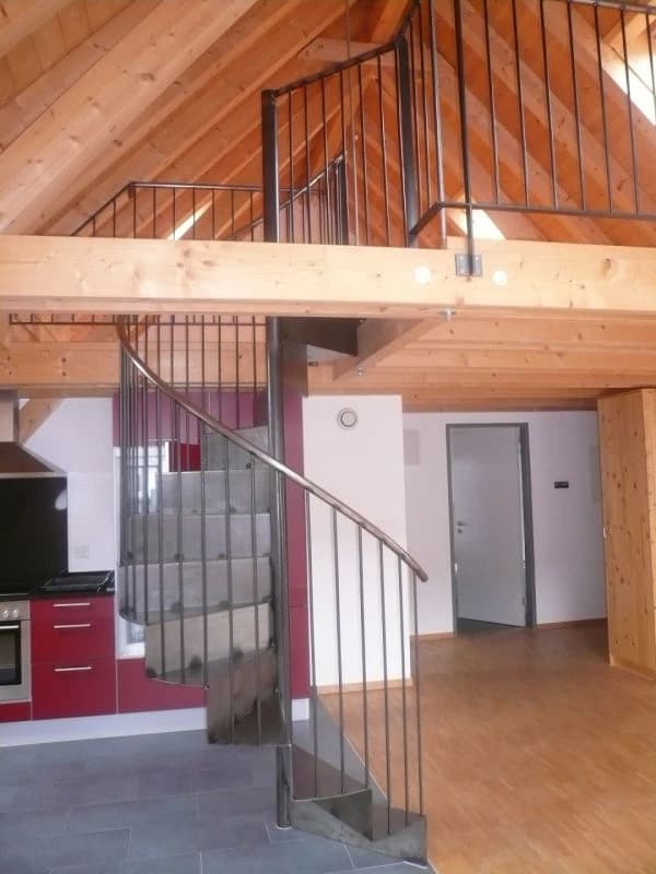 moderne 3.5 Zimmer-Dachwohnung im Zentrum von Mels