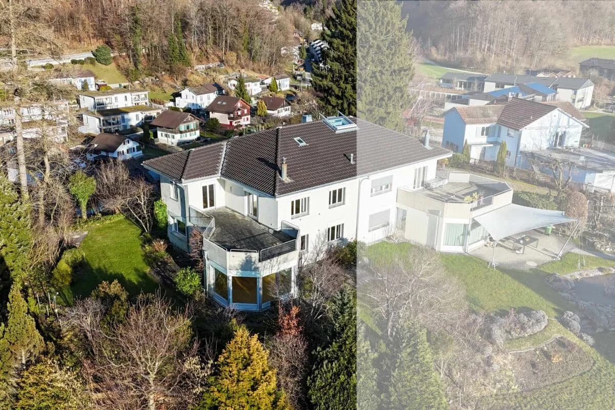 Grosszügiges 6-Zimmer Doppeleinfamilienhaus mit Landhauscharakter und sonnigem Garten in ruhiger Lage nahe Bern.