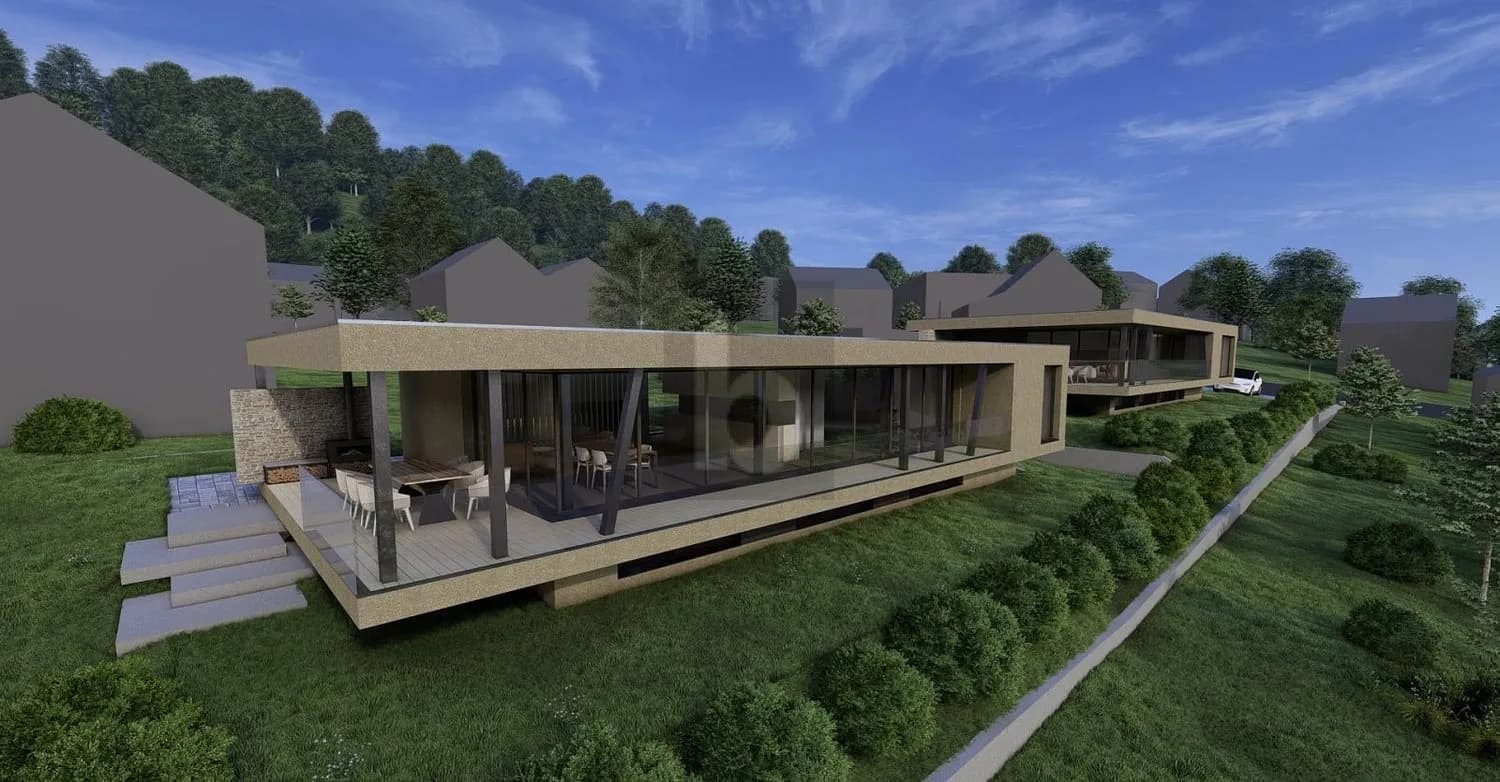 MIT ATRIUM, SÜDHANGLAGE UND FLEXIBLEM GRUNDRISS