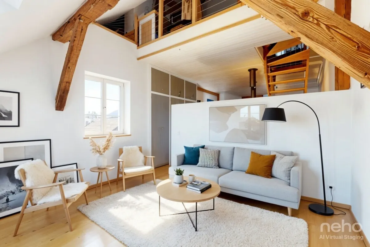 DUPLEX DE 2.5 PIÈCES AVEC JARDIN PARTAGÉ DANS UN CADRE CHAMPÊTRE