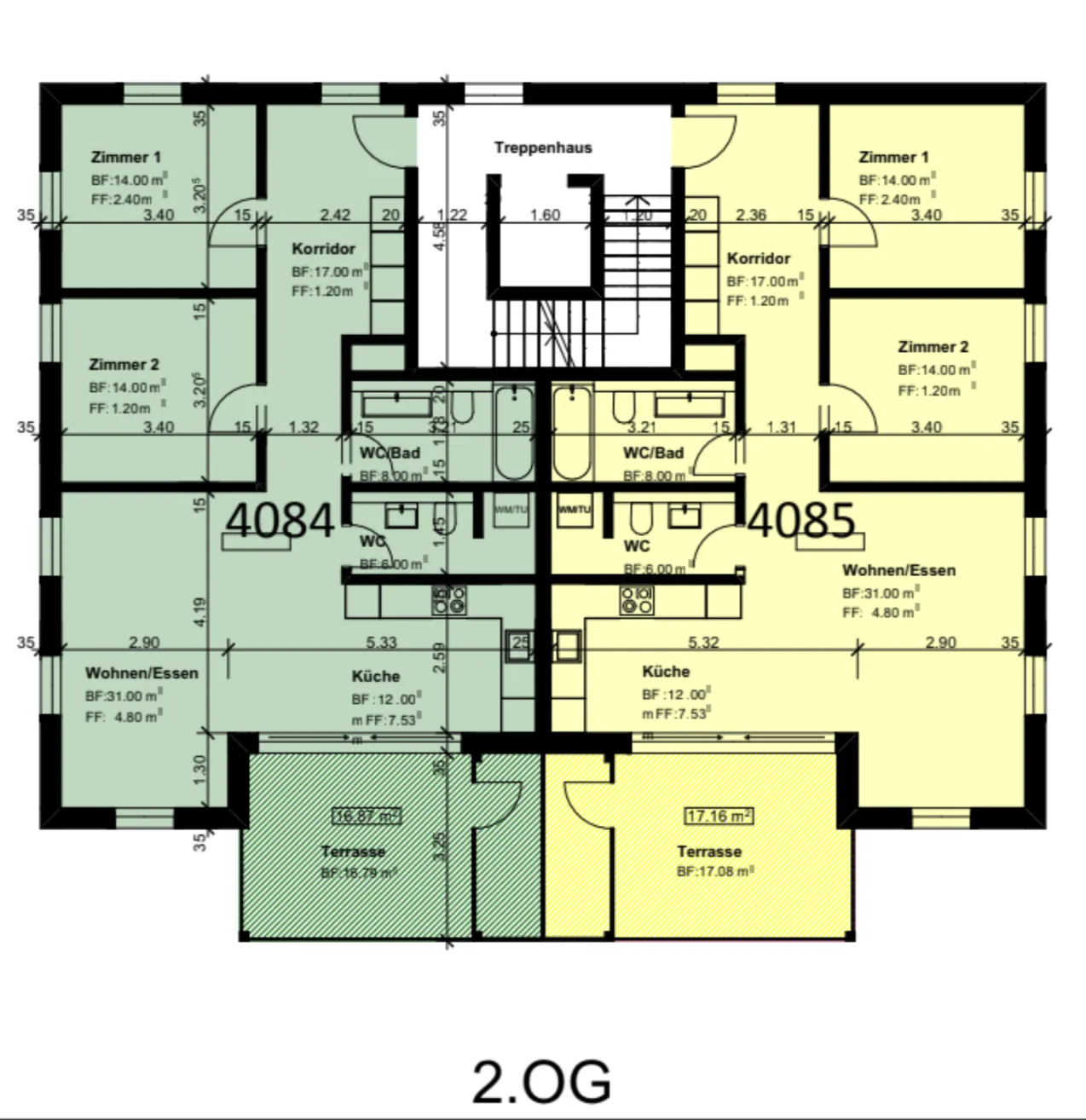 Neubau trifft ländliche Idylle  3.5-Zimmer-Wohnung mit historischem Flair