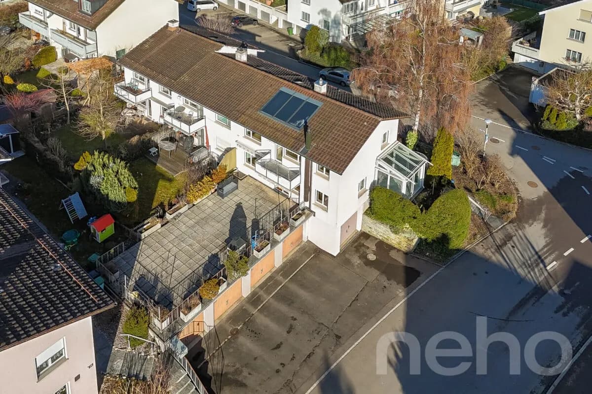 Sonniges Wohnglück: 5-Zimmer-Reiheneckhaus in der Stadt Winterthur