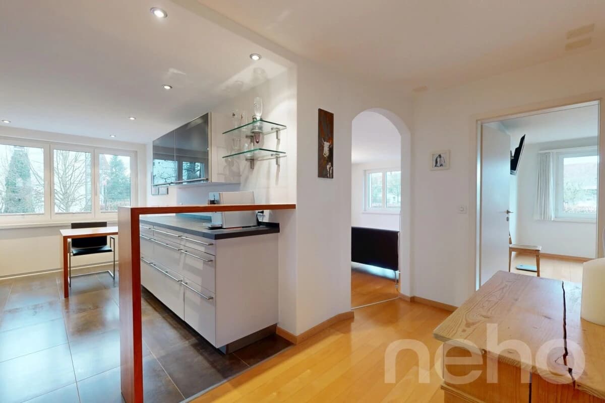 Gepflegte Hochparterre-Wohnung in Bätterkinden