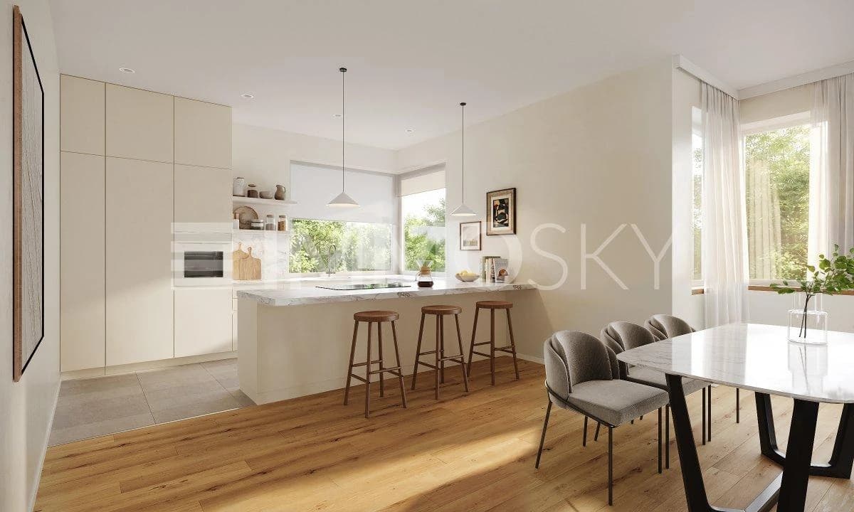 Elegante Gartenwohnung in Begleitung der Natur