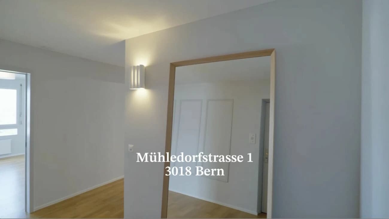 Stilvolle 3.5-Zimmer-Wohnung im 19. Obergeschoss in Bern-Bümpliz mit Panoramaterrasse und Alpenblick