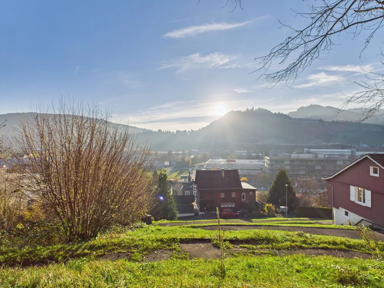 Attraktives Grundstück mit zwei Einfamilienhäusern in Wattwil - 1'130 m²