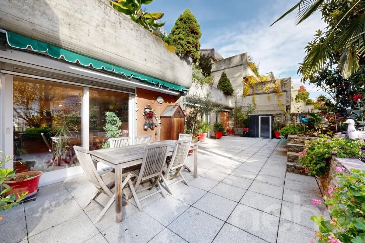 Appartement au rez-de-chaussée avec terrasse de 80 m² à Sion