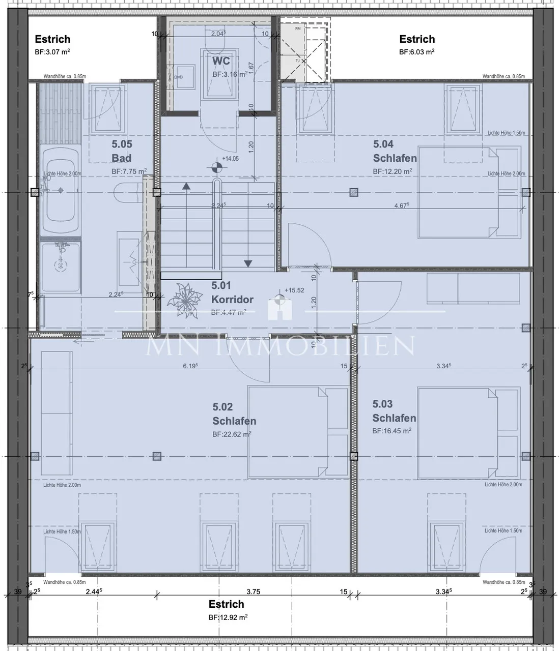 Exklusive 6.5-Zimmer-Maisonette-Wohnung nahe Messe Basel