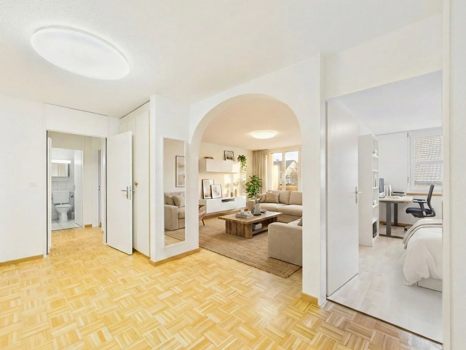 Grosszuegige 5-Zimmer-Wohnung mit Balkon in Affoltern am Albis