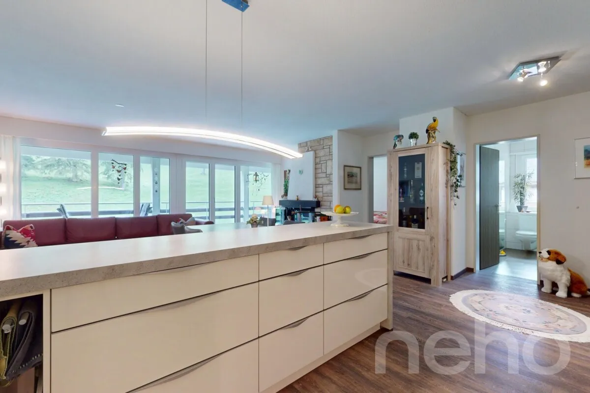 Möblierte Wohnung direkt neben dem Skilift auf der Mörlialp