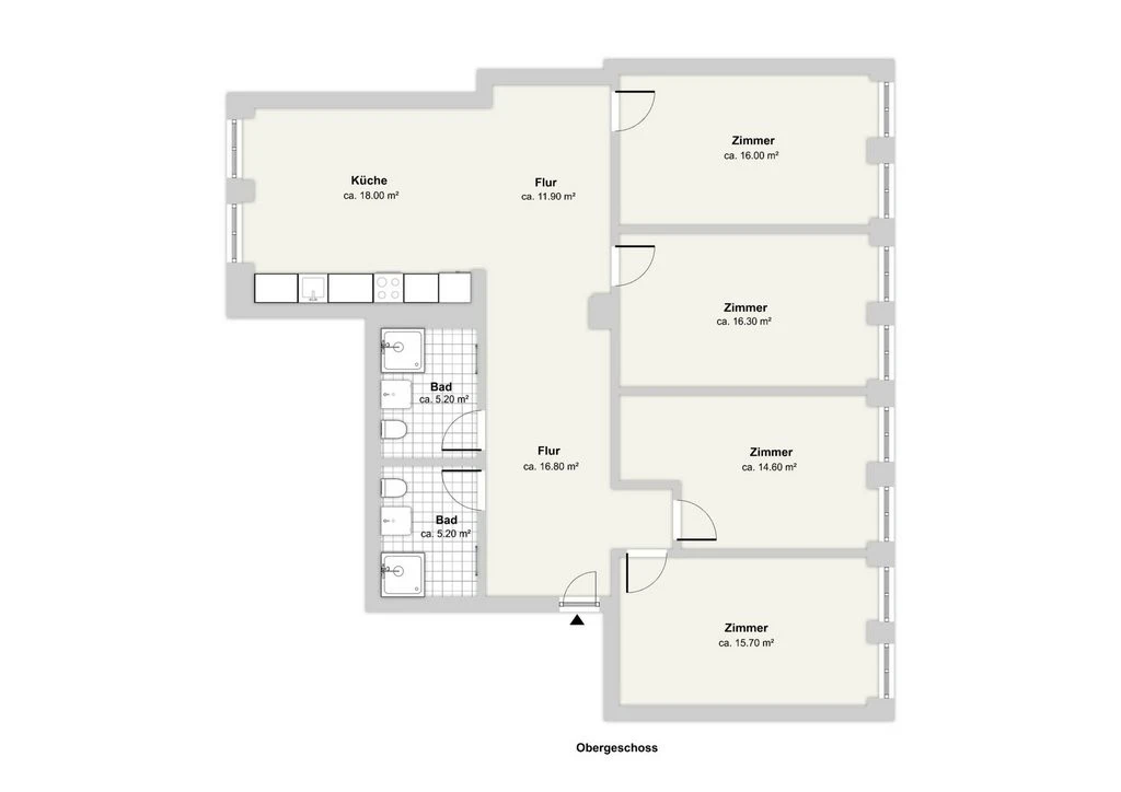 Grosse und moderne Wohnung an beliebter Lage