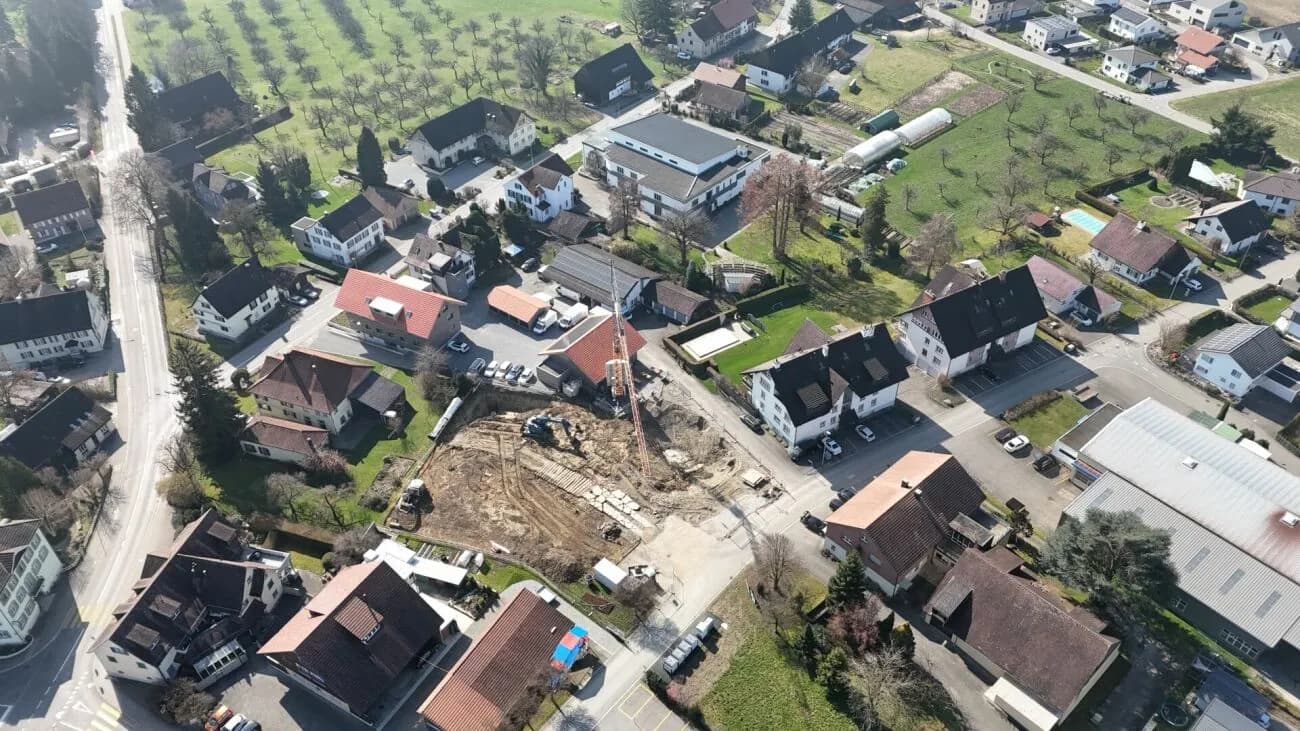 (B21) 129m2 grosse 5.5-Zi.-Wohnung - familientauglicher Neubau in Dozwil