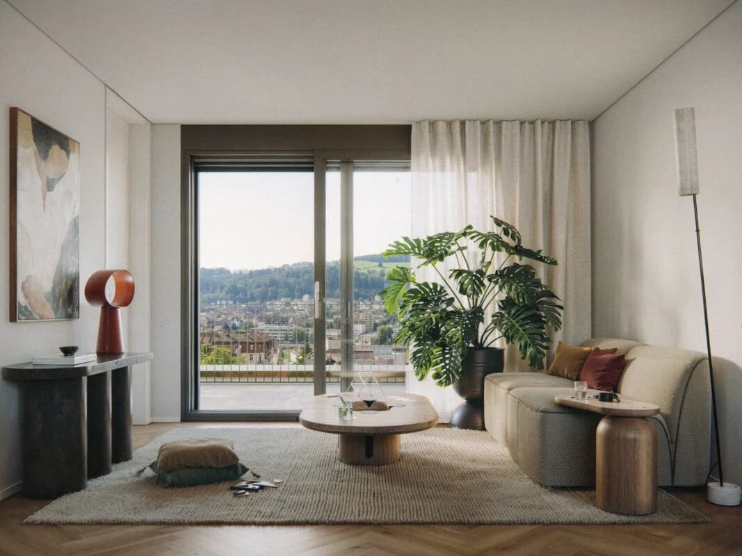 Exklusive 2.5- + 3.5-Zimmer Neubauwohnungen in St. Gallen