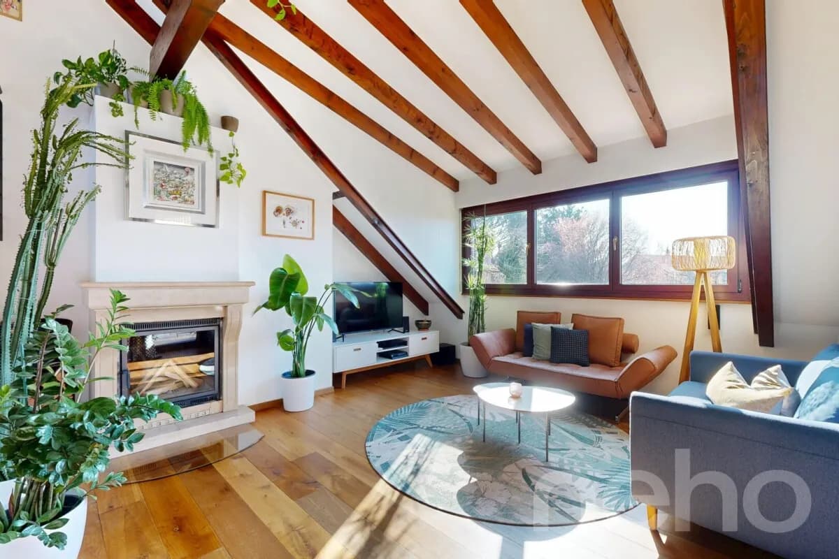 Joli duplex de 4,5 pièces au calme absolu à Renens