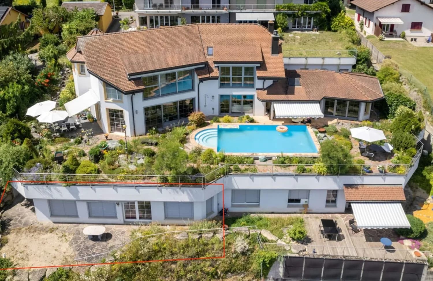 3.5-Zimmer-Terrassenwohnung mit Seesicht in Bellerive kaufen