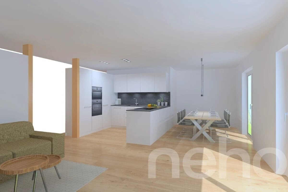 Wohnen im Grünen mit Bergpanorama