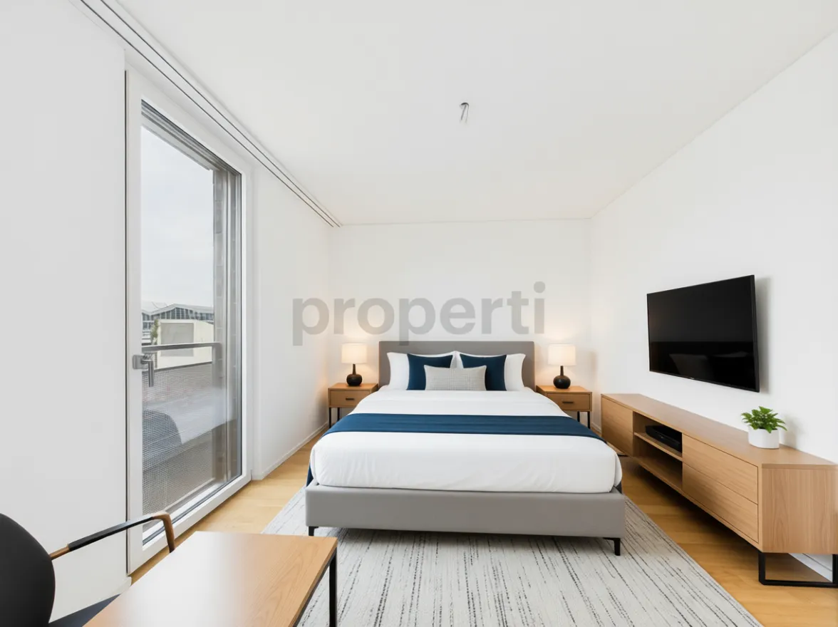 Moderne 3.5-Zimmer-Wohnung mit Balkon, Basel