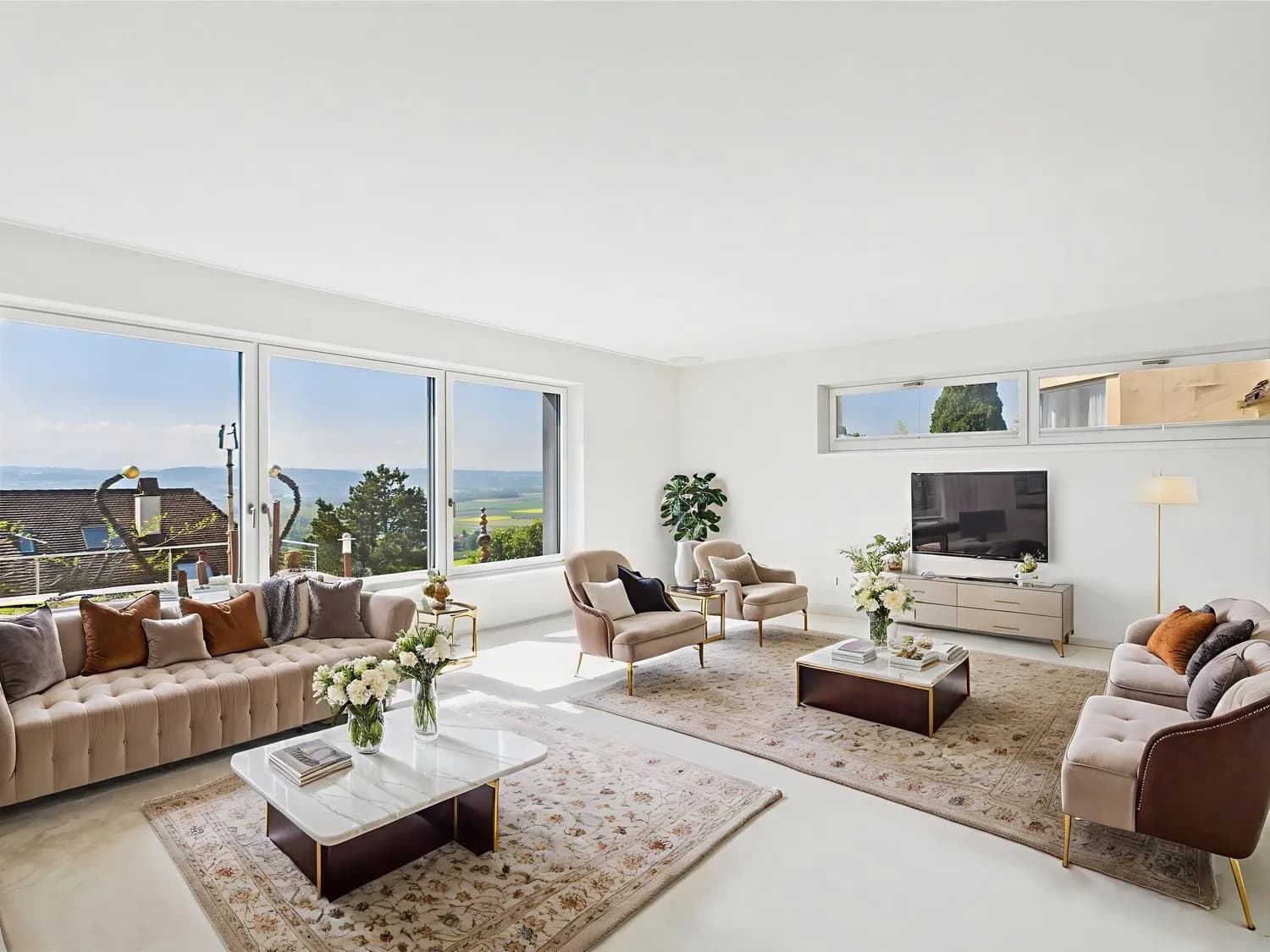 Exklusive 5.5-Zimmer Wohnung in Bellerive mit Seeblick