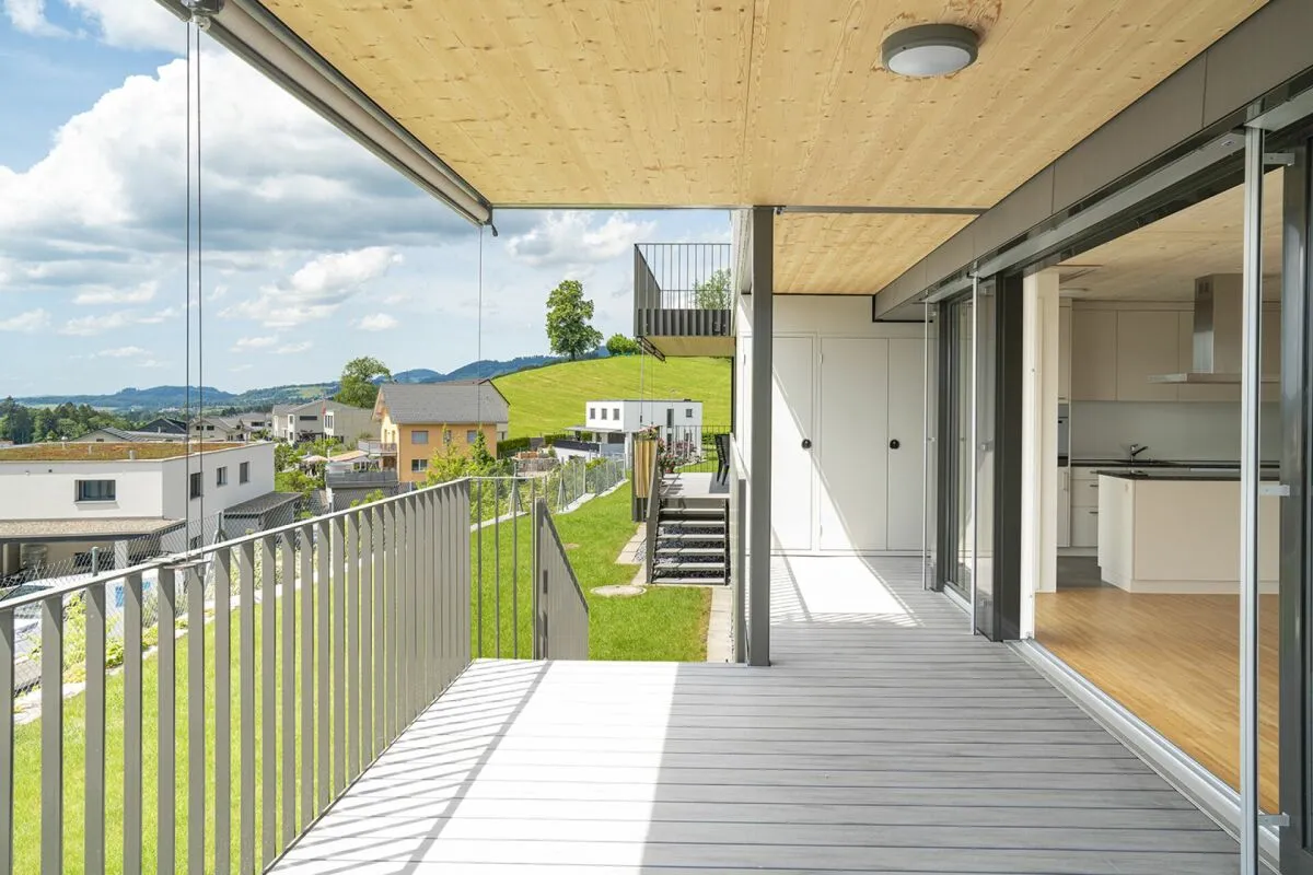 4.5-Zimmer-Wohnung mit zwei Terrassen (C1)