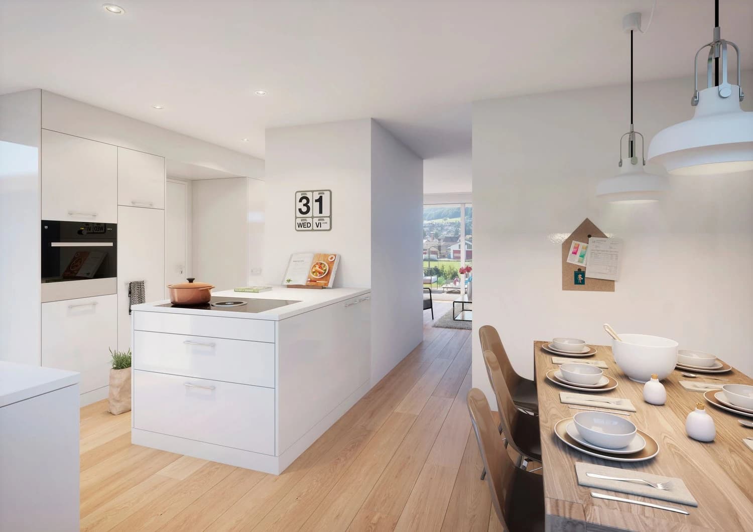 Exklusives 5.5-Zimmer-Neubau-Doppeleinfamilienhaus mit zwei Einstellplätzen