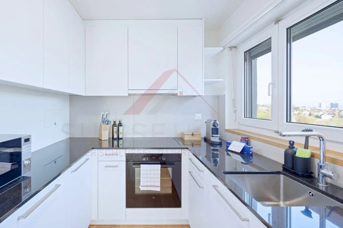 Exklusive 3.5-Zimmer-Wohnung im 15. Obergeschoss mit spektakulärer Weitsicht