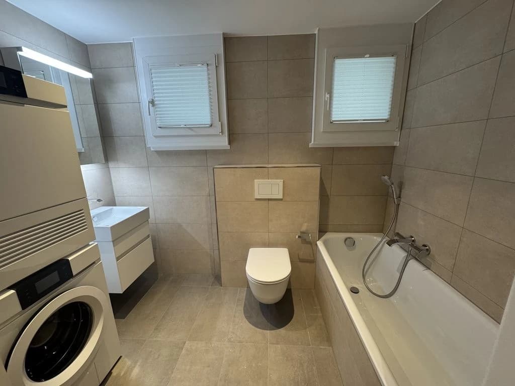 Frisch renovierte und helle Wohnung