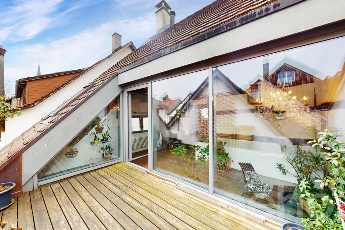 Einzigartiges Bijou mit modernem Wohnkomfort und grosser Terrasse