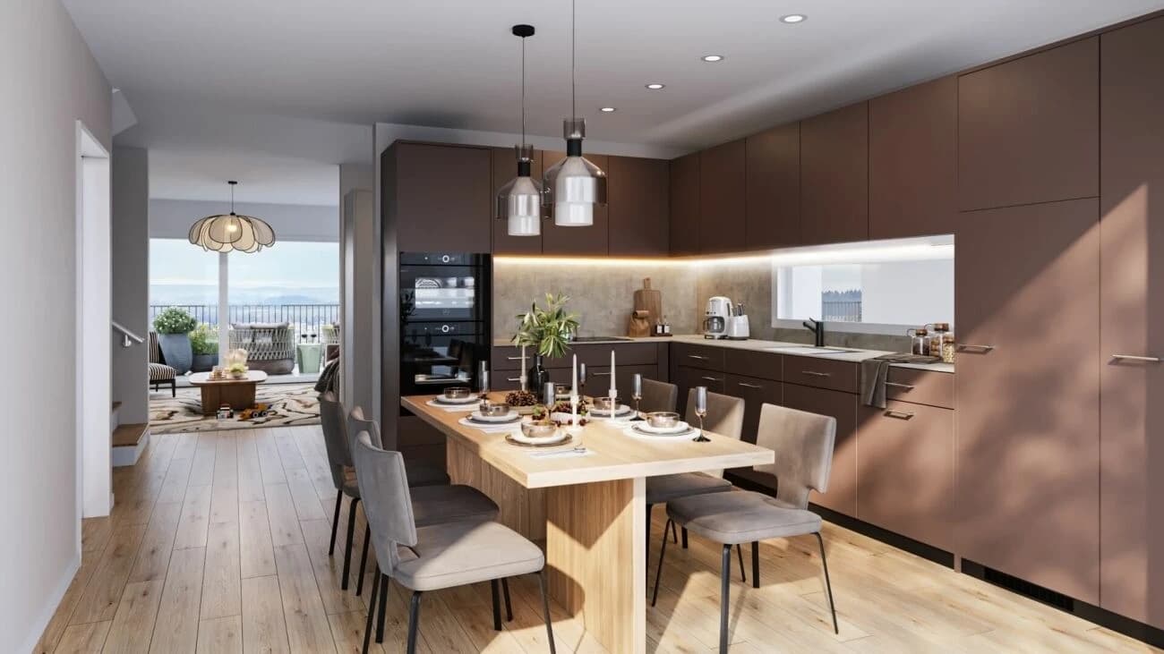 puro vivere: Exklusives Einfamilienhaus mit Garten & Aussicht