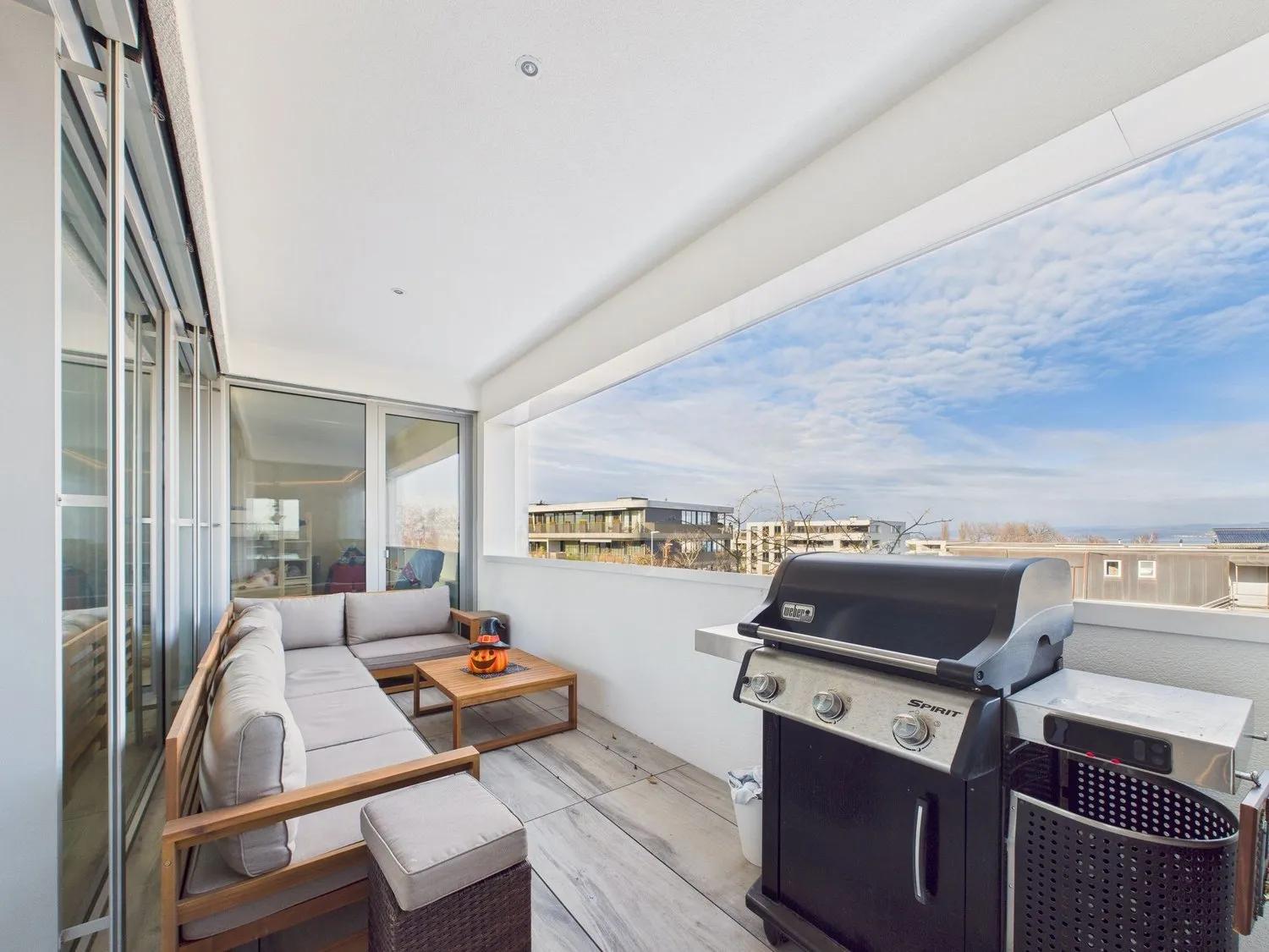 Exklusive 5.5-Zimmer-Neubau-Wohnung mit Kamin, Sauna und Seeblick in Bottighofen