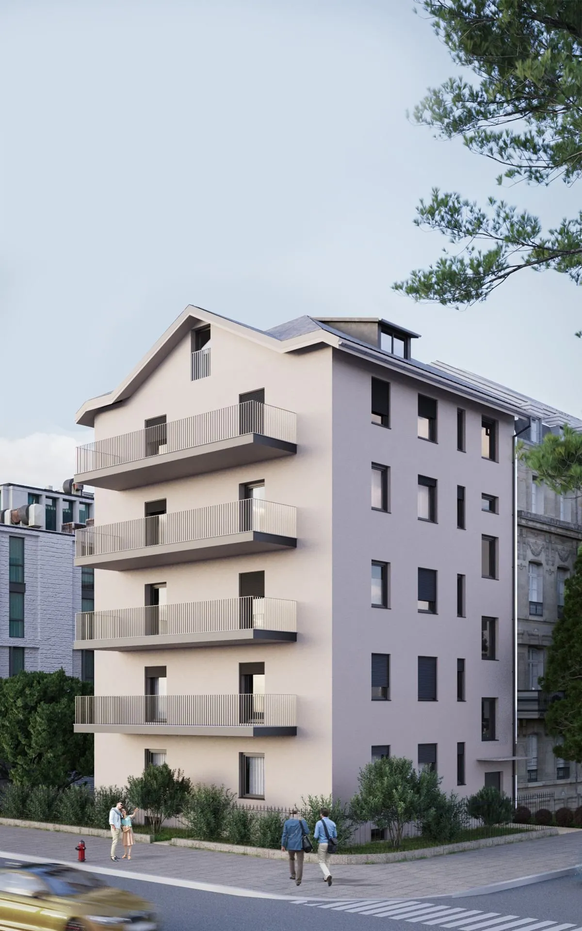 Moderne, kernsanierte und vollmöblierte 2- 2.5-Zimmer-Appartements in Altstetten.
